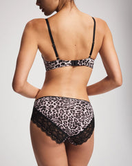 Soma / Lace Hipster DIVINE LEOPARD MINI TAUPE