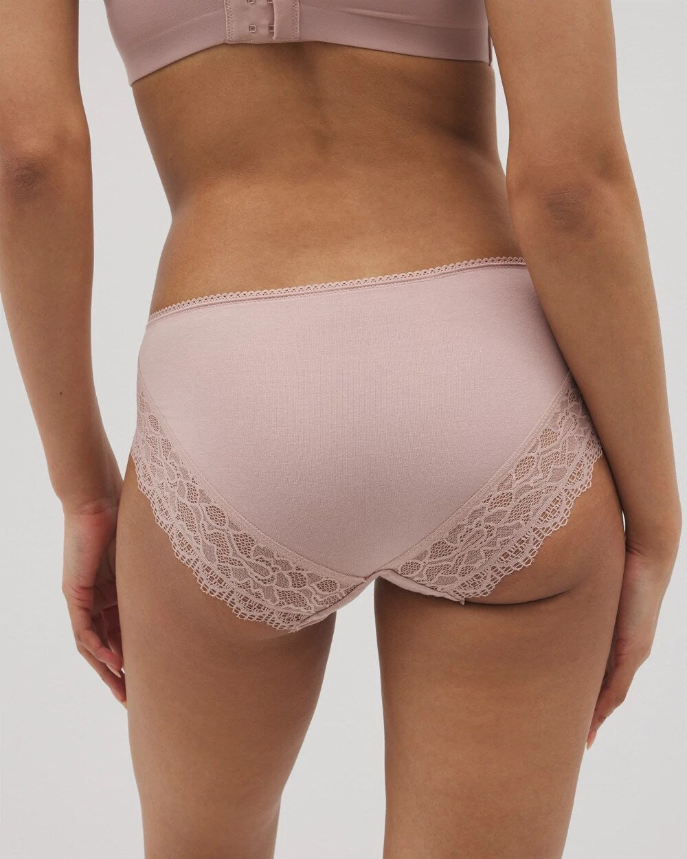 Soma / Lace Hipster ADOBE ROSE