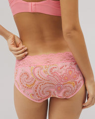 Soma / Hipster Panty with Enchanting Lace SHOW OFF PAISLEY M GUAVA