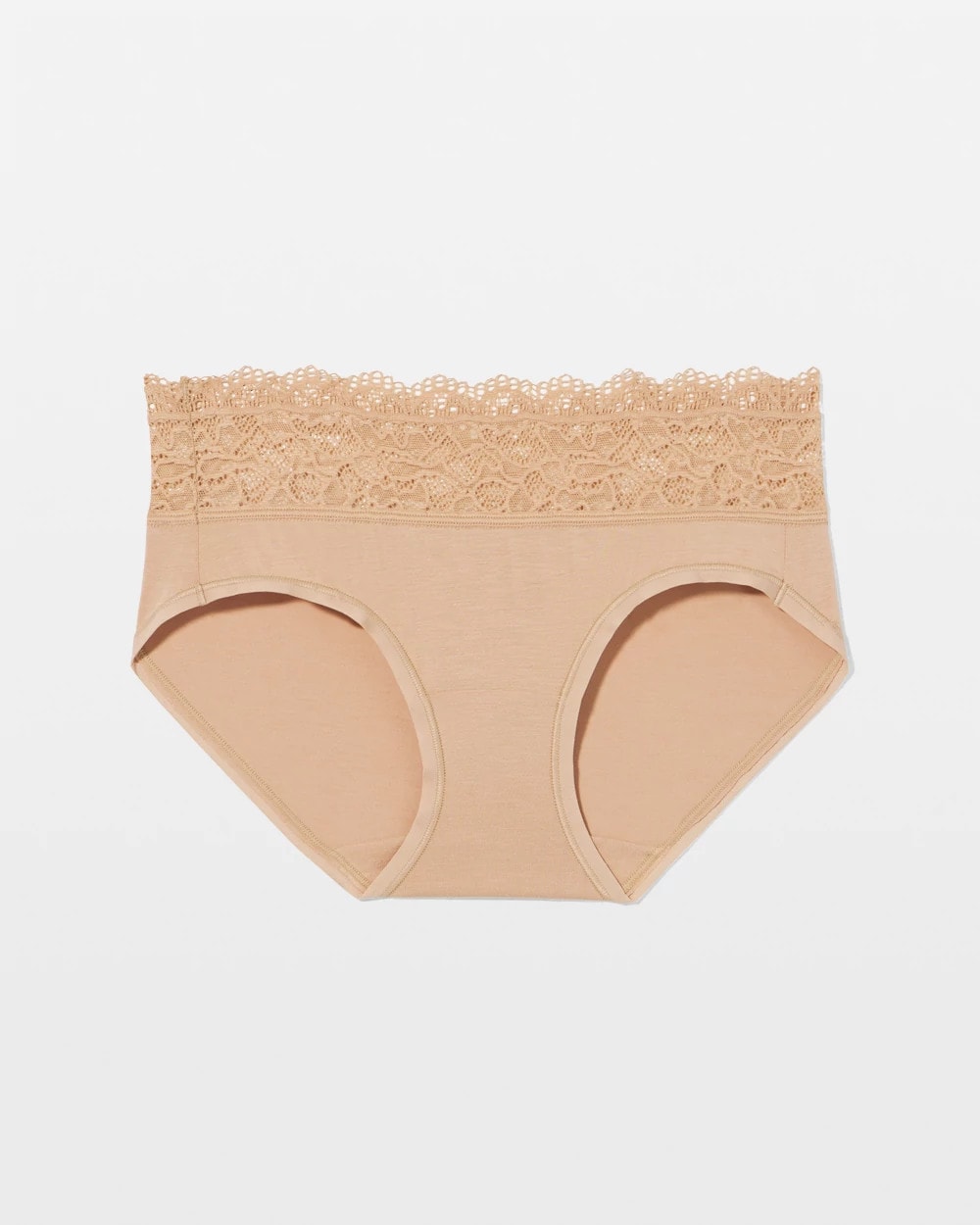Soma / Hipster Panty with Enchanting Lace WARM AMBER