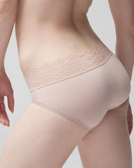 Soma / Hipster Panty with Enchanting Lace ADOBE ROSE