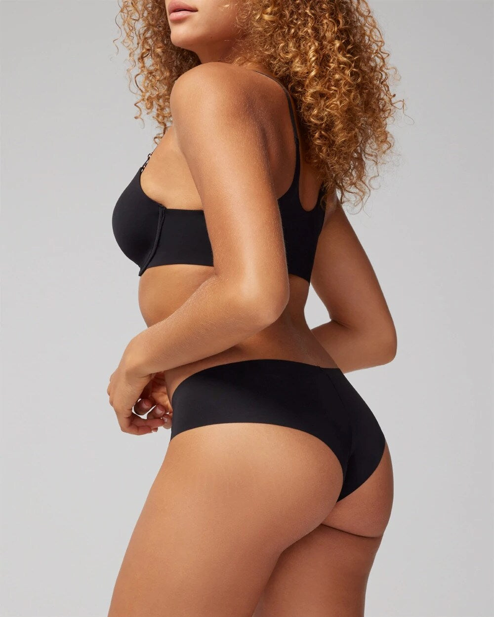 Soma / Cheeky Hipster Panty BLACK