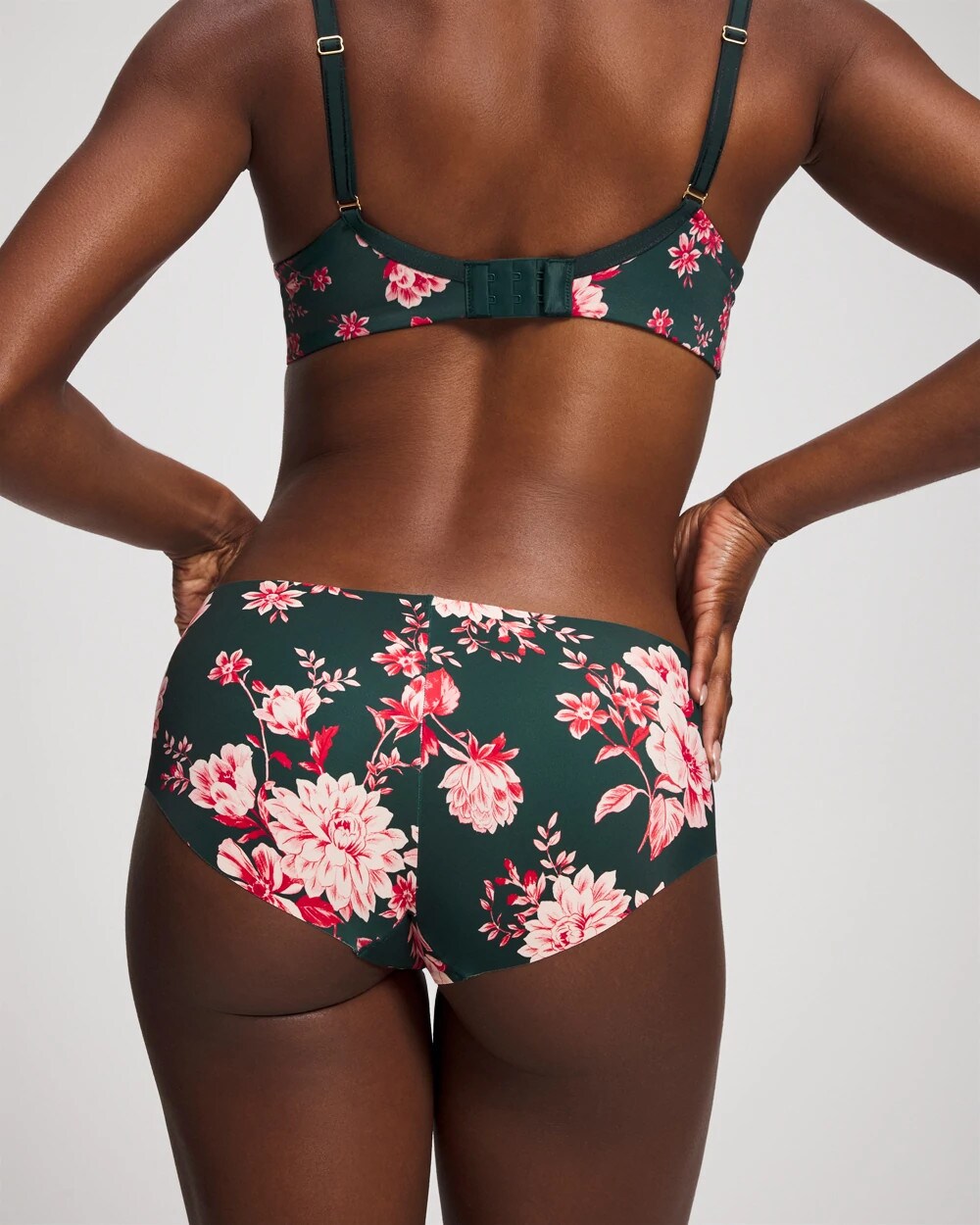 Soma / Hipster Panty COTTAGE FLORAL MINI GREEN