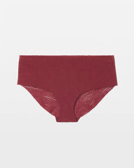 Soma / Hipster Panty with Lace VERMILLION