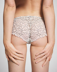 Soma / Corded Lace Cheeky Hipster Panty IVORY/BLACK CD