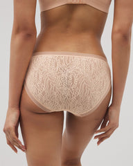 Soma / Soma Hipster Panty with Stretch Lace PEACH PARFAIT