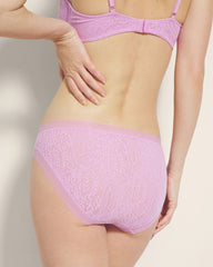 Soma / Soma Hipster Panty with Stretch Lace META MAUVE