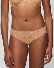 Soma / Soma Hipster Panty with Stretch Lace CREME BRULEE