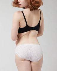 Soma / Soma Hipster Panty with Stretch Lace OPTIC WHITE