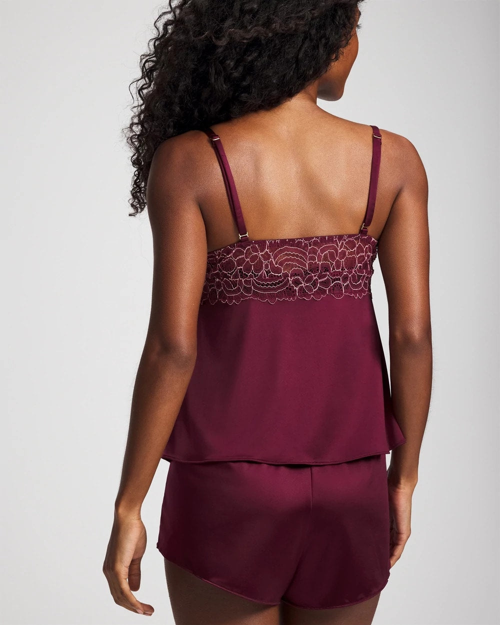 Soma / Lace Pajama Cami VELVET PLUM