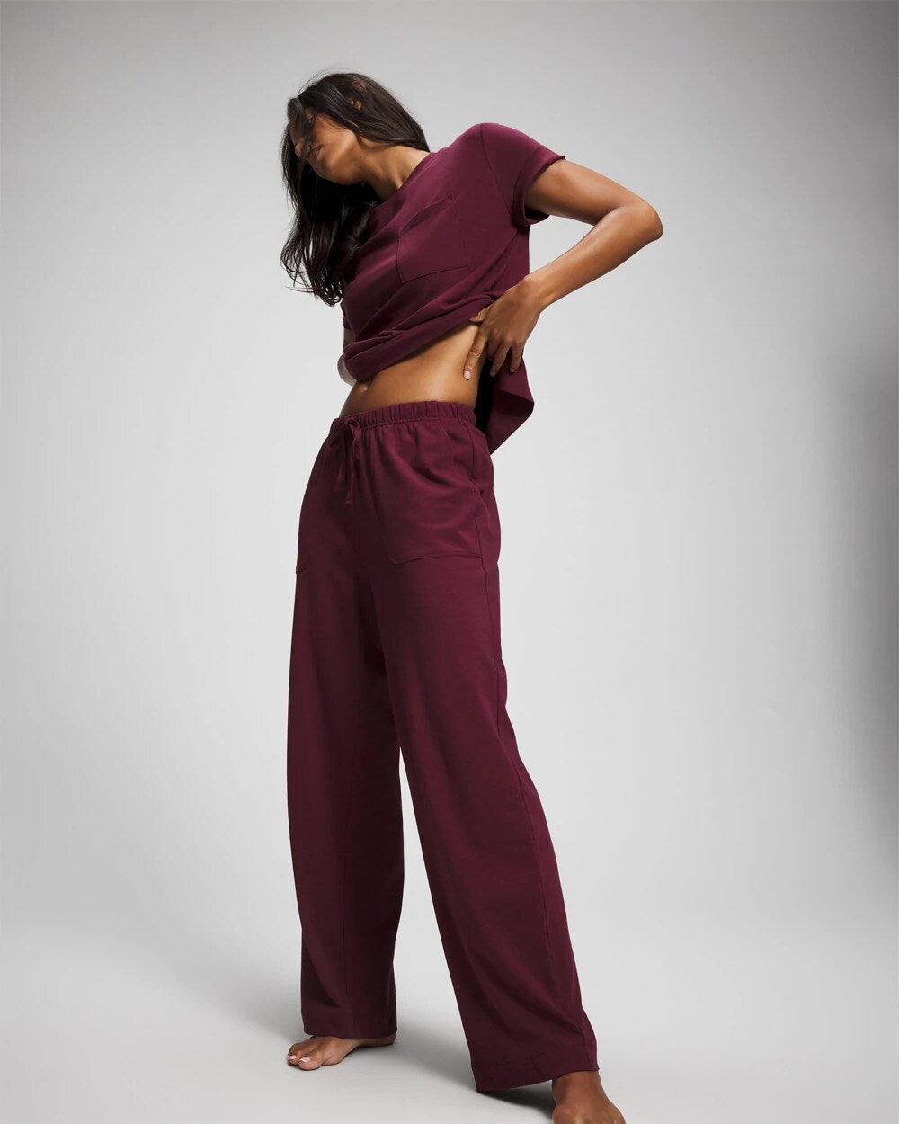Soma / Pajama Pants VELVET PLUM