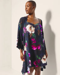 Soma / Chemise with Piping FLEUR EVER DRAMA NAVY