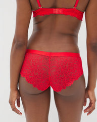 Soma / Soma Hipster Panty with Lace DARE ME RED