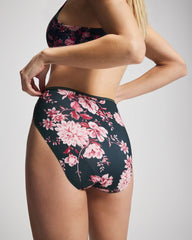Soma / Edge High-Leg Panty COTTAGE FLORAL MINI GREEN