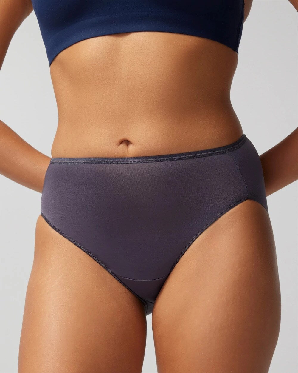 Soma / High-Leg Panty GRAY INK