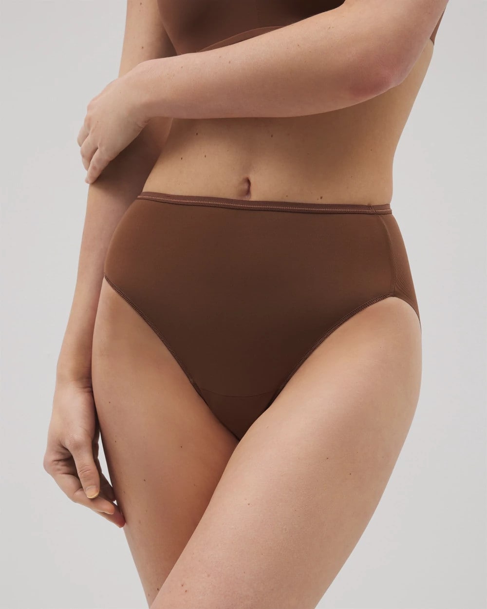 Soma / Edge High-Leg Panty CINNAMON LATTE