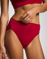 Soma / Edge High-Leg Panty PAINT THE TOWN RED