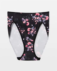 Soma / High-Leg Brief Panty FLORAL DREAMS BLACK MINI