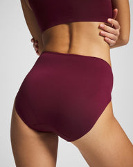 Soma / High-Leg Brief Panty VELVET PLUM