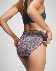 Soma / High-Leg Brief Panty IMPERIAL PAISLEY M PET