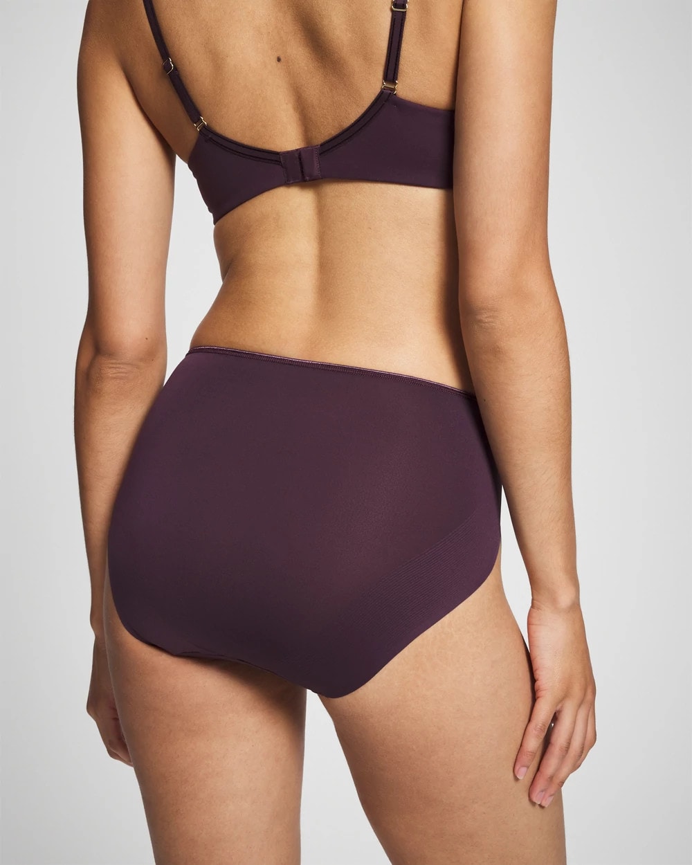 Soma / High-Leg Brief Panty PLUM PERFECT