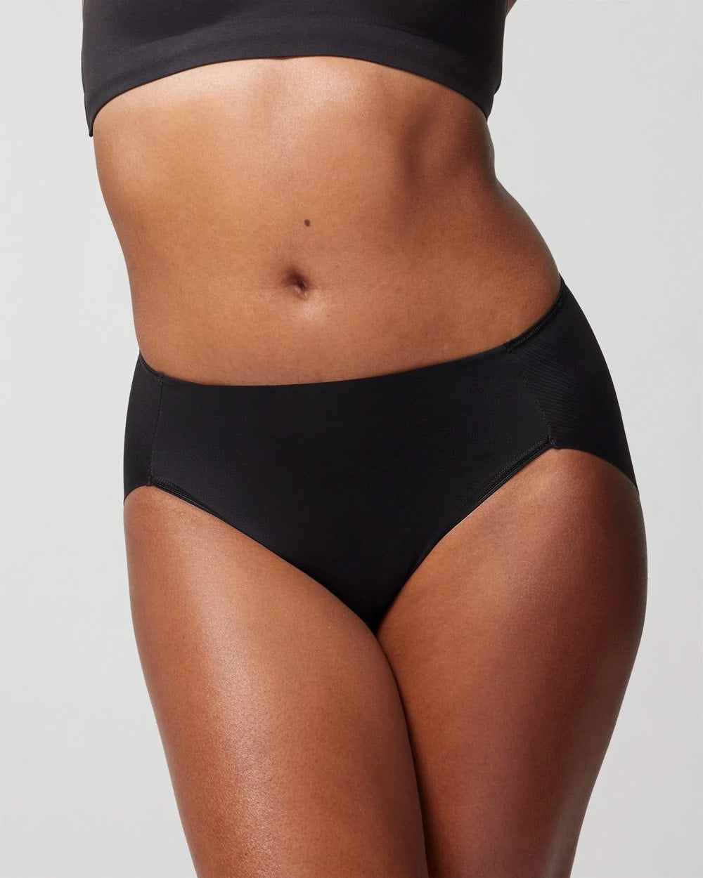 Soma / High-Leg Brief Panty BLACK
