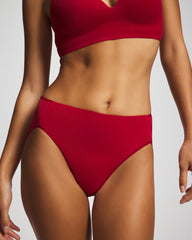 Soma / High-Leg Brief Panty PAINT THE TOWN RED