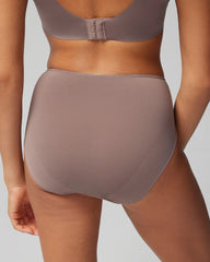 Soma / High-Leg Brief Panty MOCHACCINO