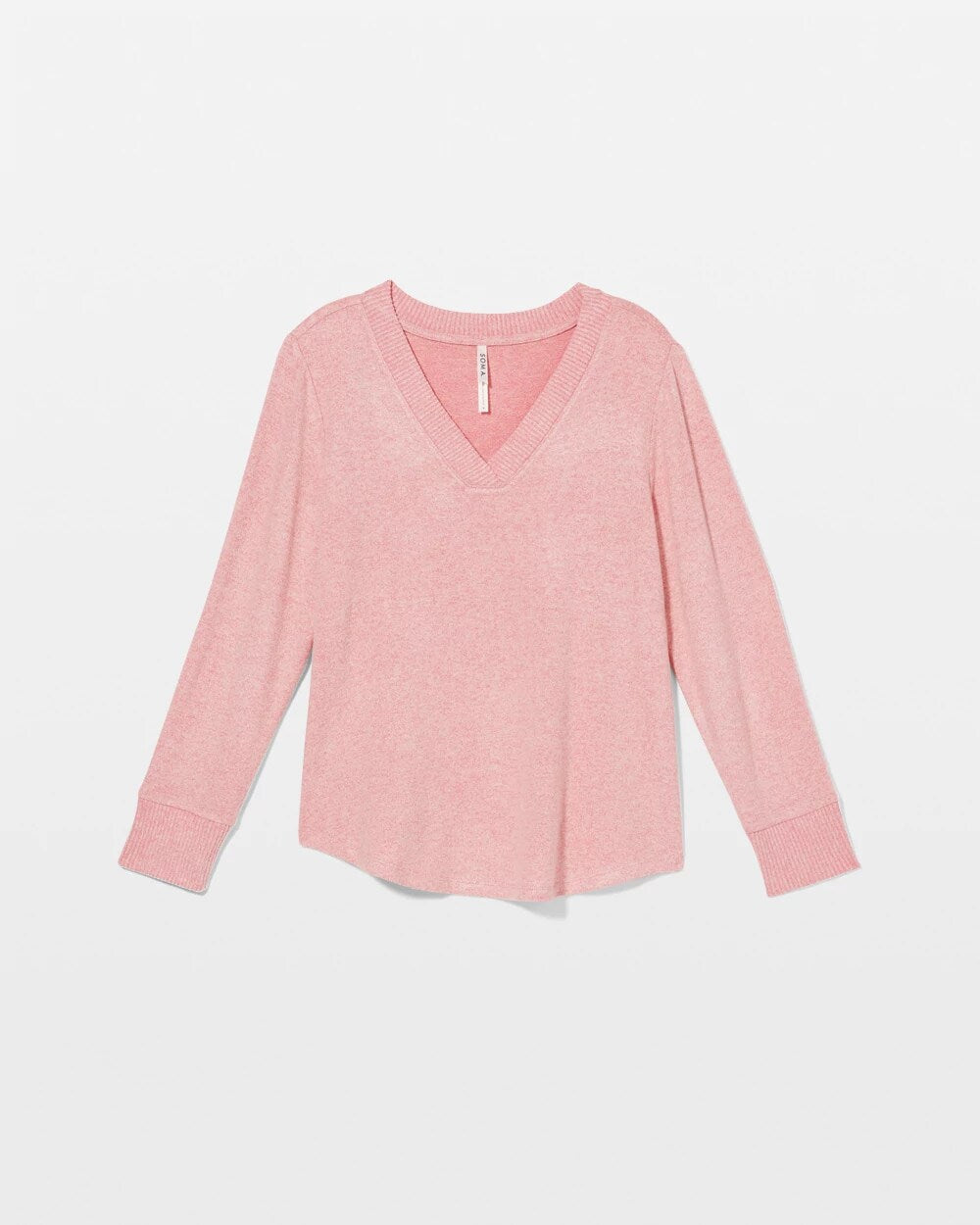 Soma / Long Sleeve Pajama Tee CAMEO PINK/DUSTY ROSE
