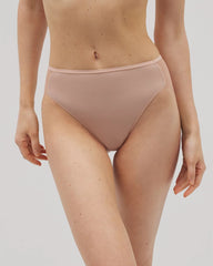 Soma / Mesh Back High-Leg Panty HUSH