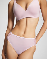 Soma / Lace Back High-Leg Panty VINTAGE LILAC