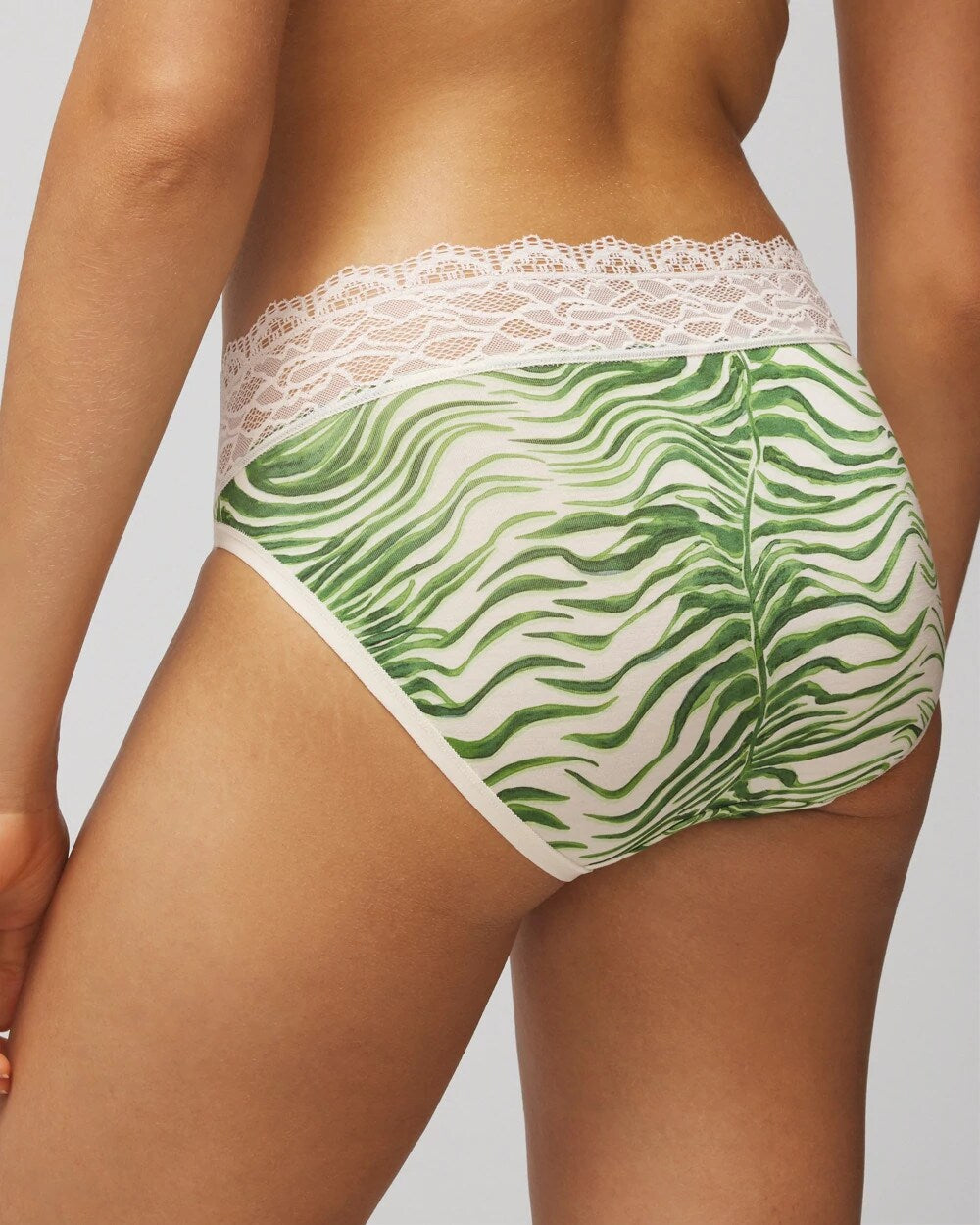Soma / High-Leg Panty with Enchanting Lace INTO THE GROOVE MINI WS