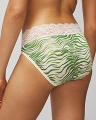 Soma / High-Leg Panty with Enchanting Lace INTO THE GROOVE MINI WS