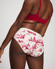 Soma / Cotton High-Leg Panty ENCHANTED TOILE CHAMPAGNE