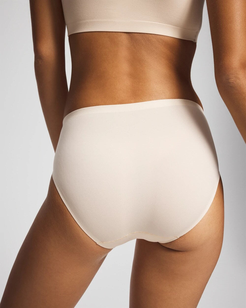 Soma / Soft Stretch High Leg Panty PALE SAND