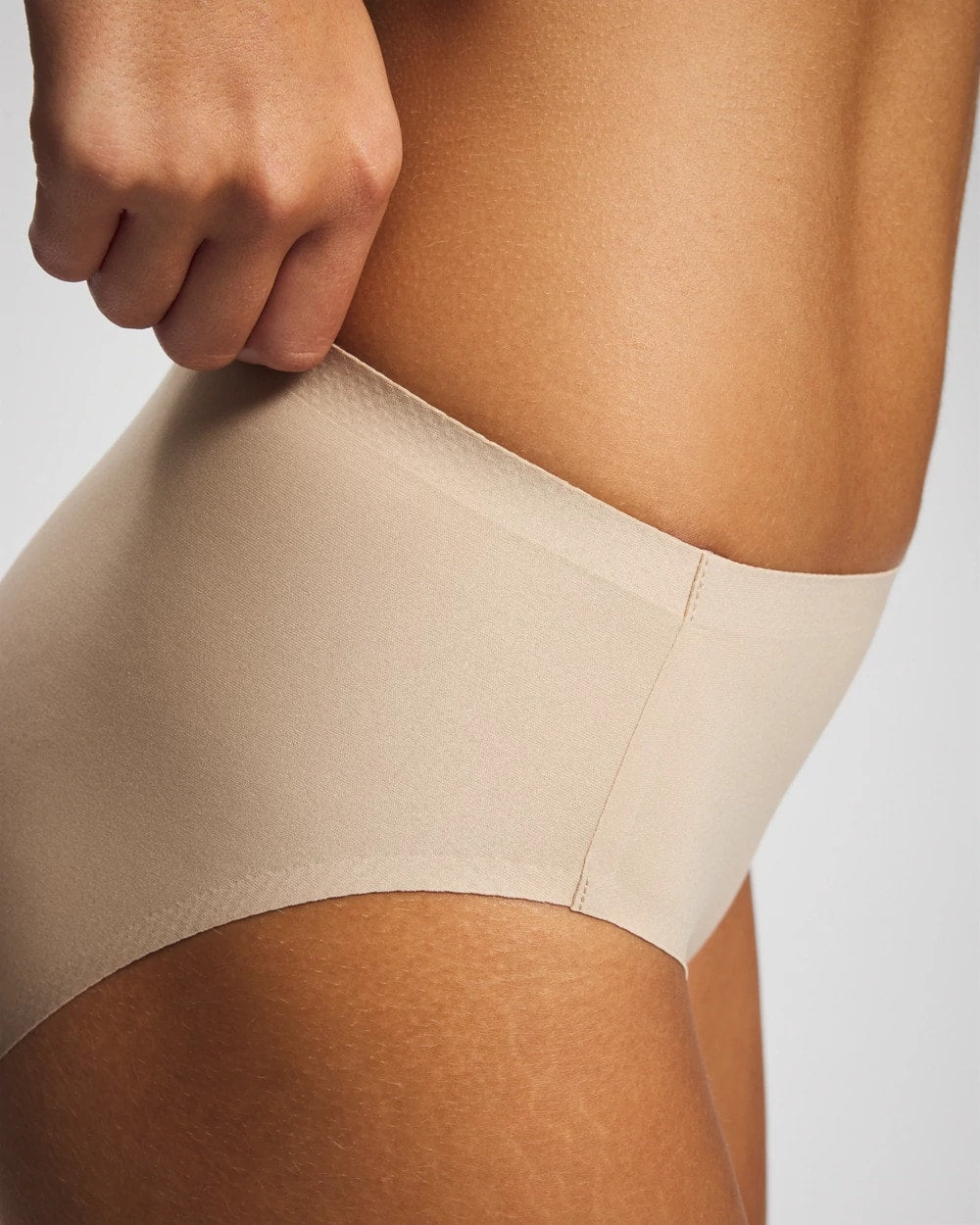 Soma / Soft Stretch High Leg Panty WARM AMBER