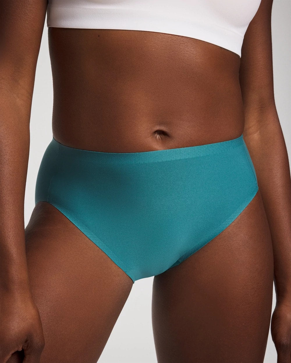 Soma / Soft Stretch High Leg Panty CERULEAN TEAL