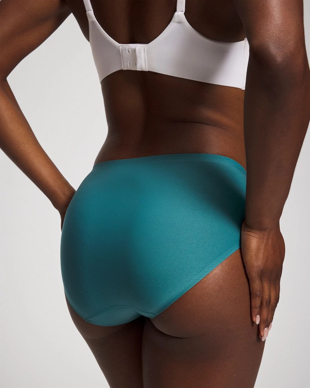 Soma / Soft Stretch High Leg Panty CERULEAN TEAL