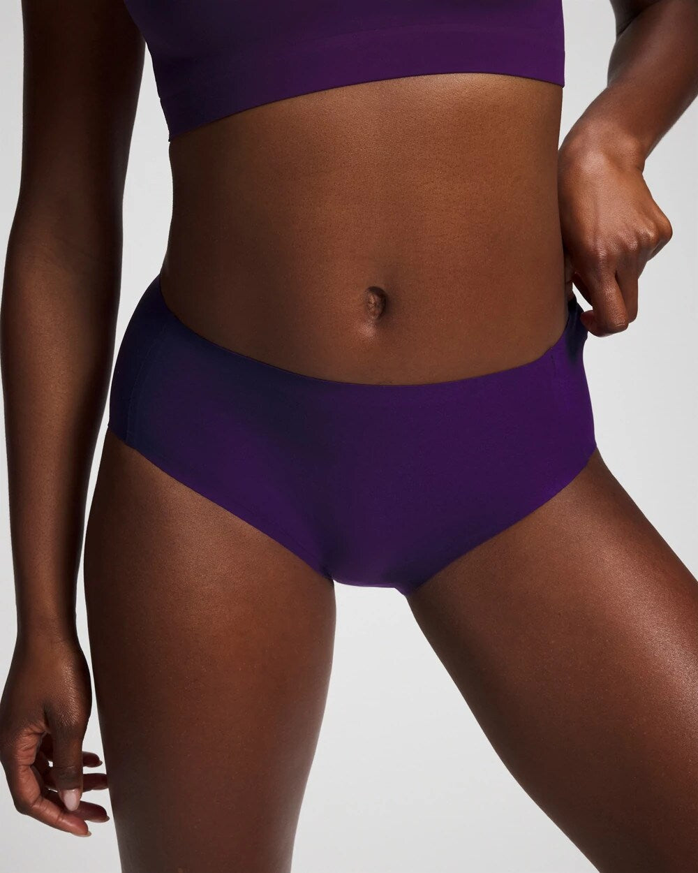 Soma / Soft Stretch High Leg Panty MAJESTIC PURPLE