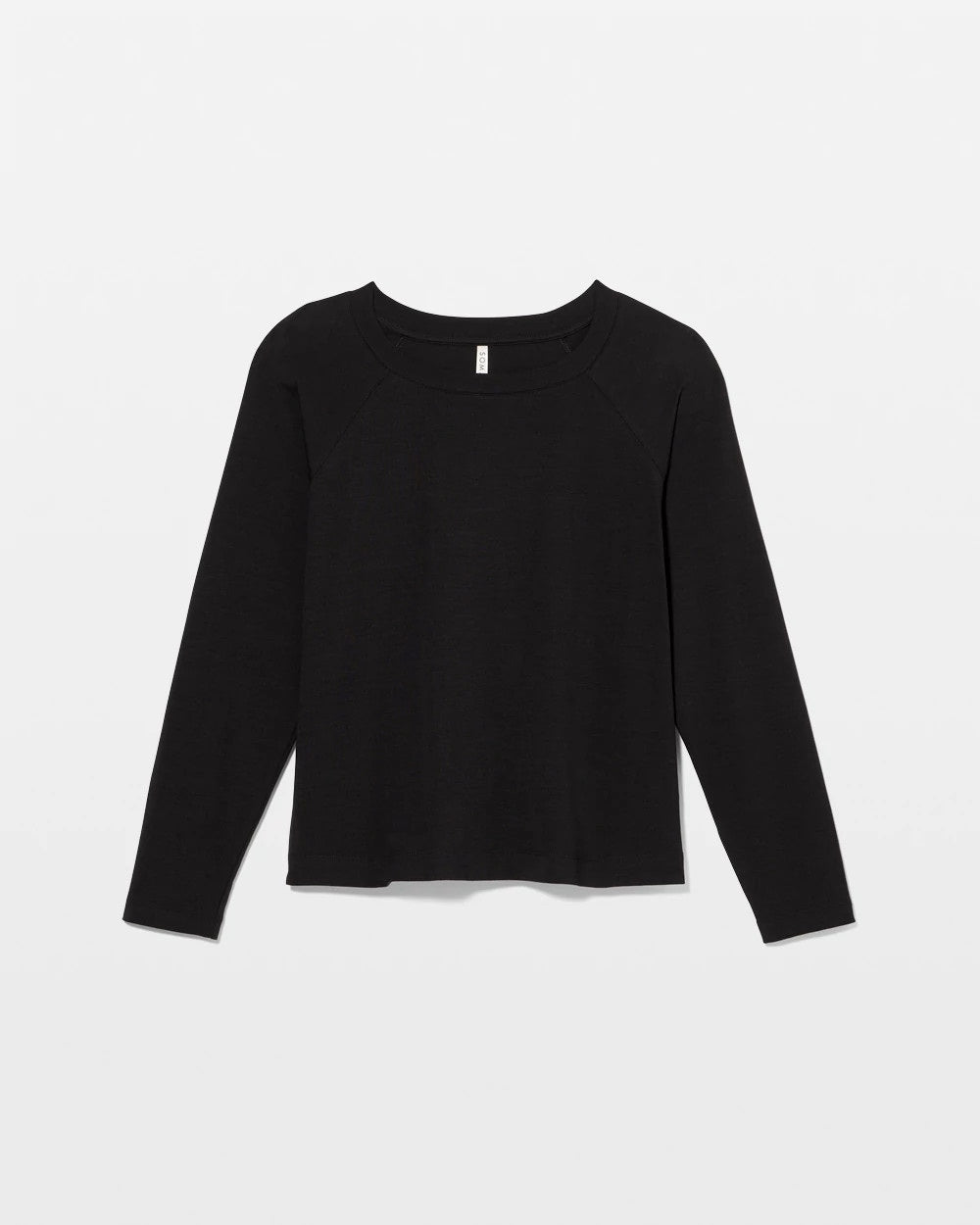 Soma / Most Loved Cotton Long Sleeve Pajama Tee BLACK