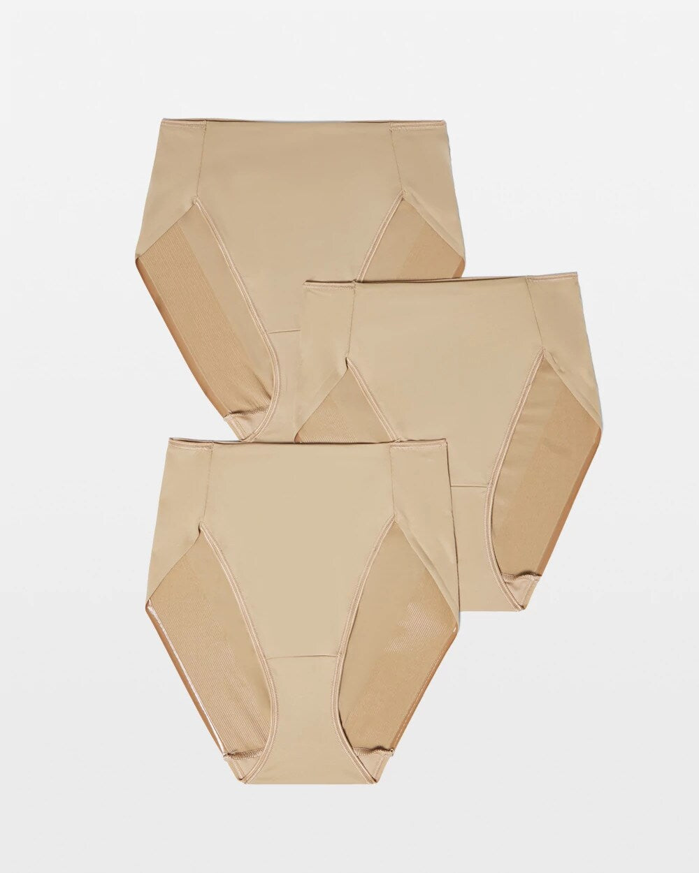Soma / Tummy High-Leg Brief Panty 3 Pack WARM AMBER MULTIPACK