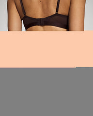 Soma / Embraceable High-Leg Brief Panty with Super Soft Signature Lace CHOC PLUM W DTM FOIL