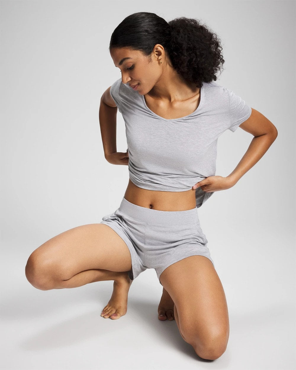 Soma / Pajama Shorts HEATHER OPAL GRAY