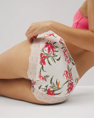 Soma / Embraceable High-Leg Panty with Crochet Lace LE TIGRE FLORA MINI CH