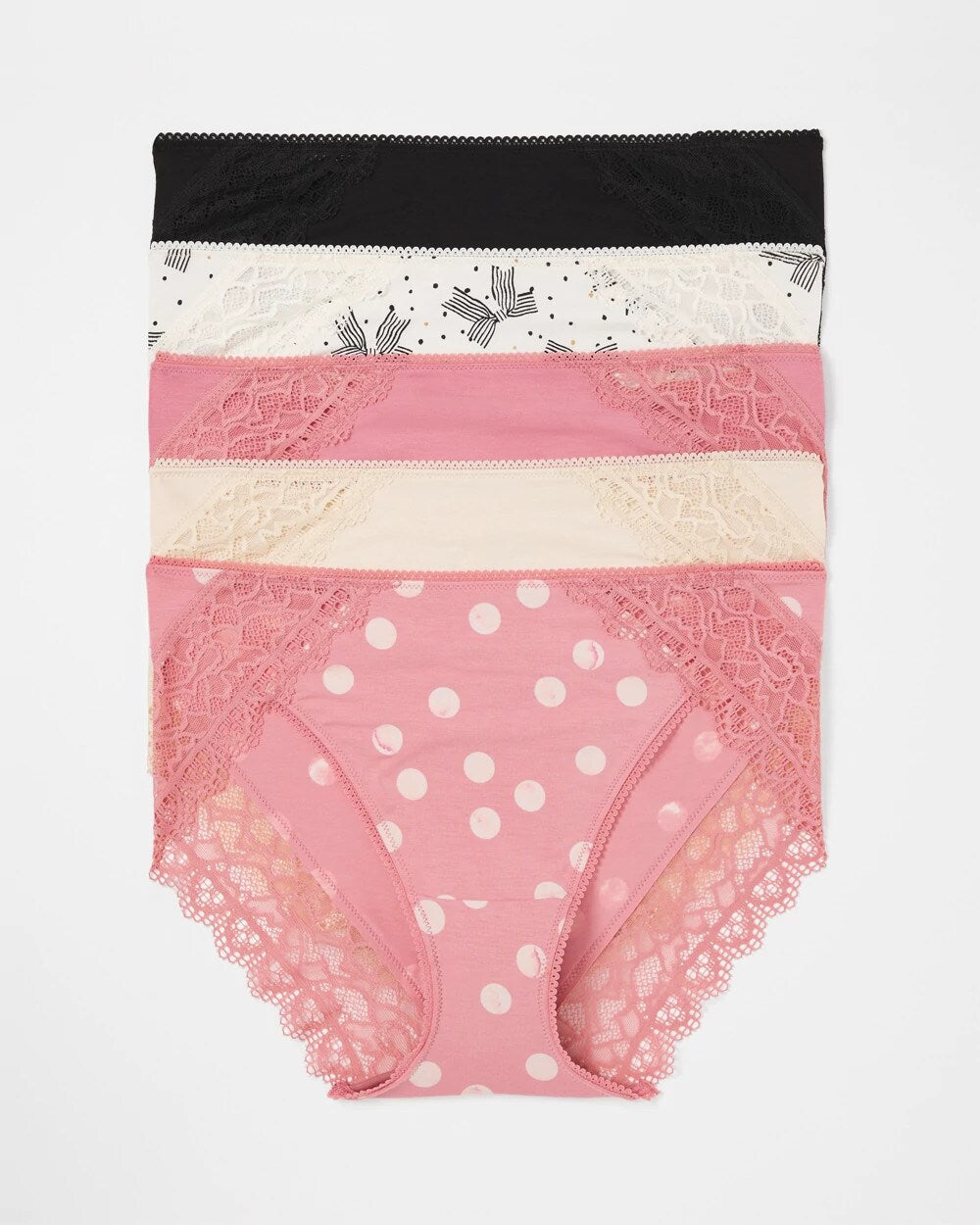 Soma / Lace High-Leg 5 Pack THATS A WRAP MULTI PACK