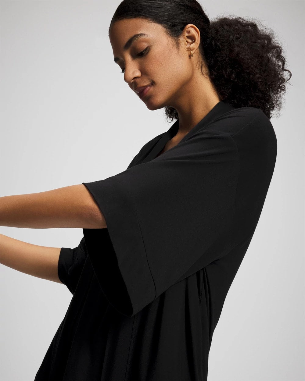 Soma / Pajama Cardi BLACK