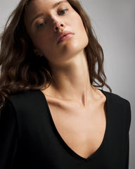 Soma / Long-Sleeve Pajama Top BLACK
