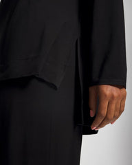 Soma / Long Sleeve Pajama Tee BLACK