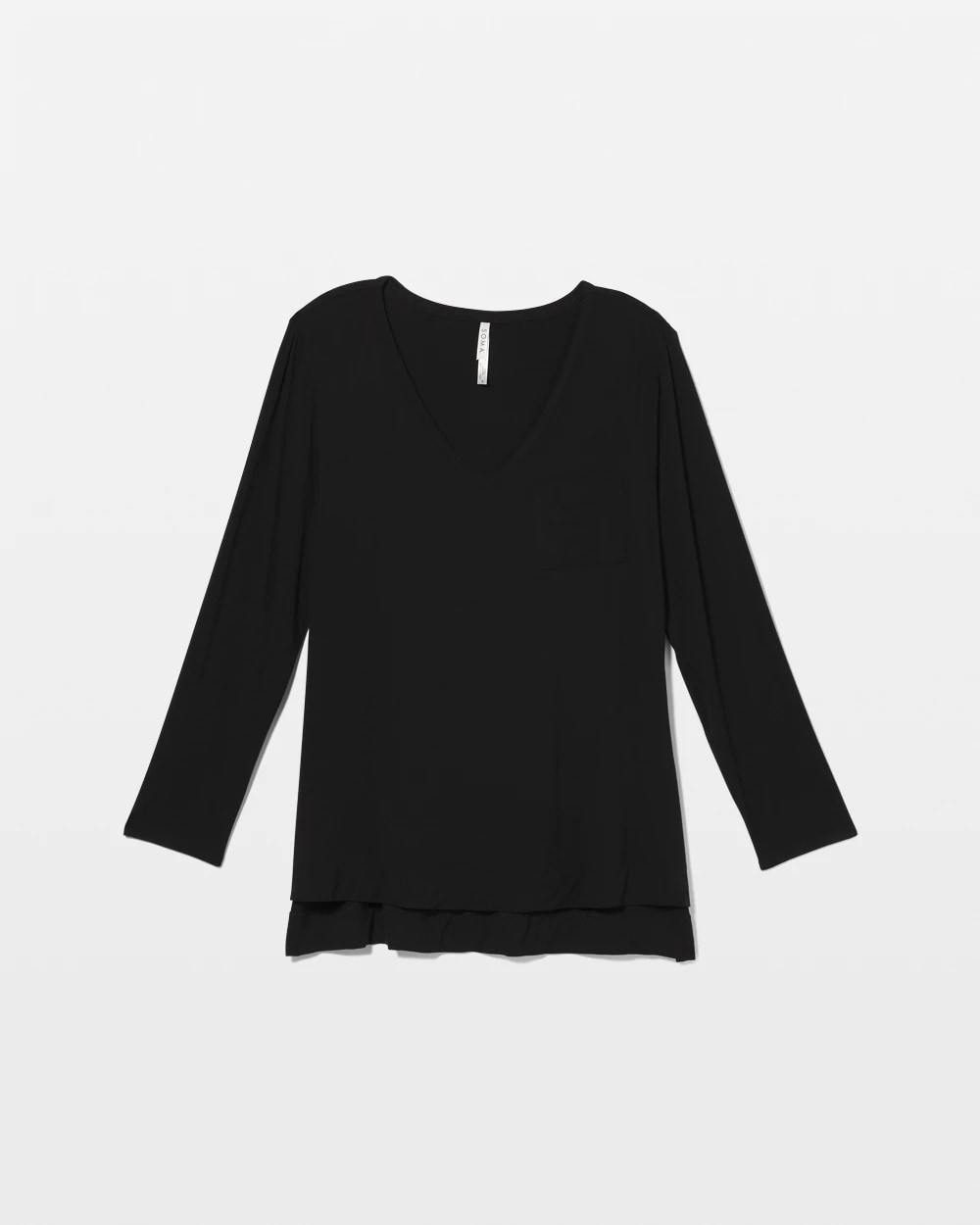 Soma / Long Sleeve Pajama Tee BLACK