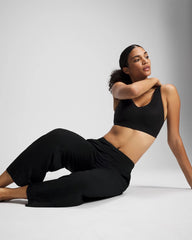 Soma / Cropped Pajama Pants BLACK